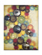 Walls Metal Wall Decor - 34" X 4" X 27" Metallic Multi Color Metal Large Vertical Wall Panel With D Metal Circles HomeRoots