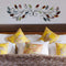 Walls Metal Wall Decor - 39.75" X 0.75" X 13.5" Multi Leaf Scroll Wall Decor HomeRoots