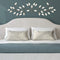 Walls Metal Wall Decor - 51" X 1" X 15" White Brushed Pearl Over The Door Wall Decor HomeRoots
