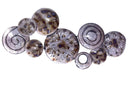 Walls Metal Wall Decor - 59" X 6" X 28" Metallic Multi Color Metal Clustered Metal Circles Wall D√©cor HomeRoots