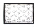 Walls Metal Wall Decor - 63.25" x 43.13" x 1" Black, Wooden, Framed Metal - Wall Decor HomeRoots
