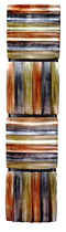 Walls Metal Wall Decor - 8" X 1'.5" X 33" Copper, Gold And Pewter Metal Vertical Panel Wall Decor HomeRoots