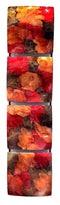 Walls Metal Wall Decor - 8" X 2'.75" X 32" Copper, Red And Gold Metal Vertical Panel Wall Decor HomeRoots