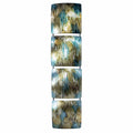Walls Metal Wall Decor - 8" X 2'.75" X 32" Turquoise, Copper and Bronze Metal Vertical Panel Wall Decor HomeRoots
