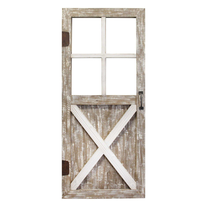 Walls Modern Wall Decor - 21" X 1.5" X 48" Grey Metal Chinese Fir Mdf Wall Decor HomeRoots