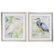 Walls Picture Frame Collage Wall - 23" X 27" Champagne Gold Color Frame Heron Egret (Set of 2) HomeRoots
