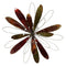 Walls Rustic Wall Decor - 15.94" X 2.17" X 16.34" Mixed Red Whimsical Flower Burst Wall Decor HomeRoots
