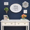 Walls Rustic Wall Decor - 20.47" X 1.77" X 15.55" White Bless, Family And Love Plate Wall D√©cor HomeRoots