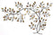 Walls Rustic Wall Decor - 39.96" X 0.5" X 26.97" Bronze Tree Branch Wall Decor HomeRoots