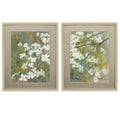 Walls Wall Frame Decor - 26" X 32" Champagne Gold Color Frame Dogwood In Spring (Set of 2) HomeRoots