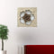 Walls Wood Wall Decor - 14" X 1.25" X 14" Natural Wood Rustic Flower Wall Decor HomeRoots