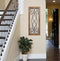 Walls Wood Wall Decor - 14" X 1" X 34" Natural Wood Scroll Panel Wall Decor HomeRoots