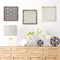 Walls Wood Wall Decor - 16" X 1" X 16" 1Pc Espresso Wood Framed Laser-Cut Wall Decor HomeRoots