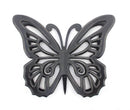 Walls Wood Wall Decor - 18.5" x 23.25" x 4.25" Black, Rustic, Butterfly, Wooden - Wall Decor HomeRoots