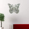 Walls Wood Wall Decor - 18.5" x 23" x 4" Gray, Rustic Butterfly, Wooden - Wall Decor HomeRoots