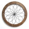 Walls Wood Wall Decor - 25.75" X 1.75" X 25.75" Round Wood And Metal Medallion Wall Decor HomeRoots