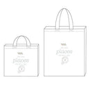Wanderlust Oh The Places We Will Go Personalized Tote Bag Mini Tote with Gussets (Pack of 1)-Personalized Gifts By Type-JadeMoghul Inc.