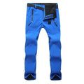 Warm Fleece Casual Fit Thermal Pants-Royal Blue-S-JadeMoghul Inc.