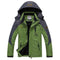 Warm Outwear Winter Jacket For Men / Windproof Hooded Jacket-Green-L-JadeMoghul Inc.