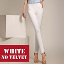 warm Soft Fleece Lined Winter Pants-white no velvet-S-JadeMoghul Inc.
