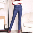 Warm Winter Quilted Thermal Pants-Navy-S-JadeMoghul Inc.
