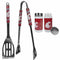 Washington St. Cougars 2pc BBQ Set with Tailgate Salt & Pepper Shakers-Tailgating Accessories-JadeMoghul Inc.