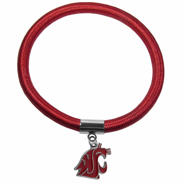 Washington St. Cougars Color Cord Bracelet-Jewelry & Accessories-JadeMoghul Inc.