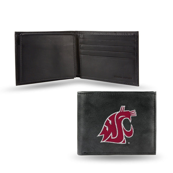 Cool Wallets For Men Washington State Embroidered Billfold