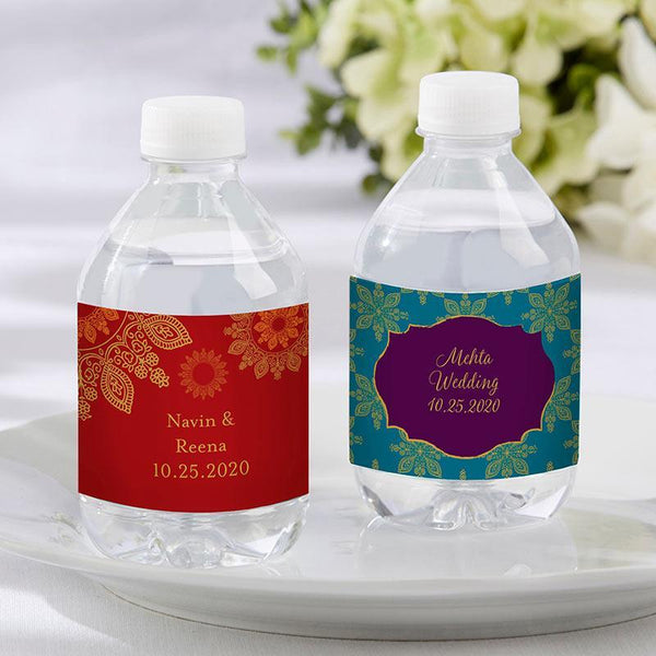 Water Bottle Labels Personalized Water Bottle Labels - Indian Jewel(24 Pcs) Kate Aspen
