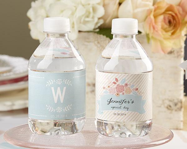 Water Bottle Labels Personalized Water Bottle Labels - Kate's Rustic Bridal Collection(24 Pcs) Kate Aspen