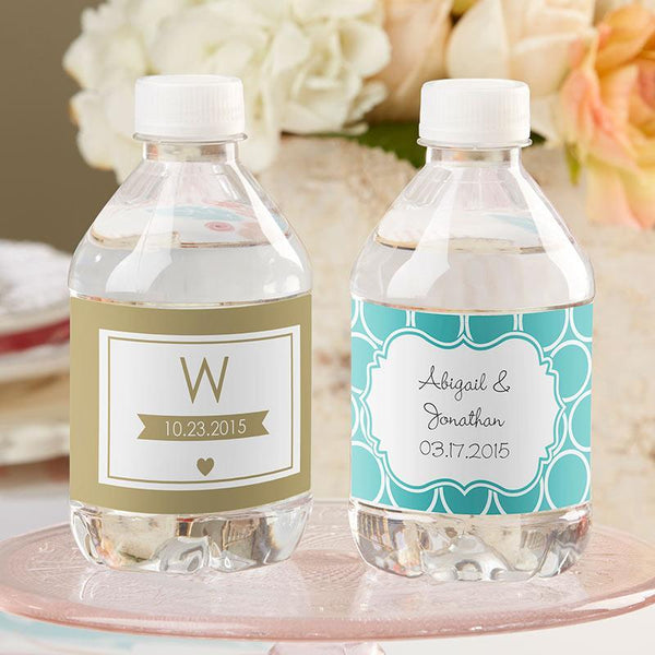 Water Bottle Labels Personalized Wedding Water Bottle Labels(24 Pcs) Kate Aspen