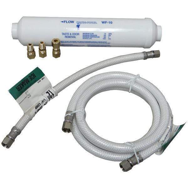 Water Filters & Softeners Poly-Flex Ice Maker Connector Kit with Water Filter Petra Industries