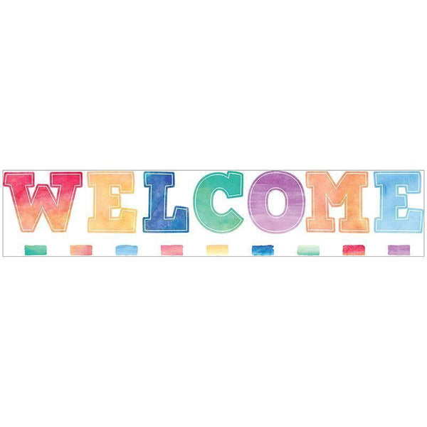 WATERCOLOR WELCOME BBS-Learning Materials-JadeMoghul Inc.