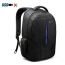 Waterproof 15.6inch laptop backpack - Backpack bag-Black and Blue-China-JadeMoghul Inc.