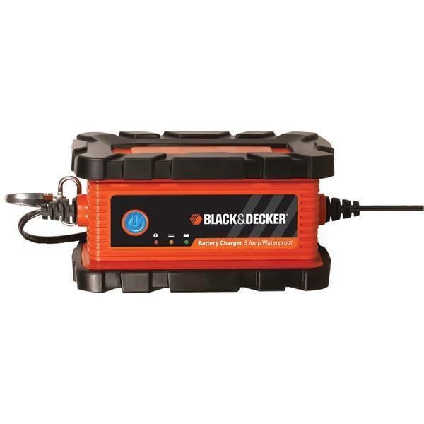 Waterproof Battery Charger/Maintainer (6 Amps)-Jump Starters & Battery Chargers-JadeMoghul Inc.