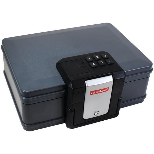Waterproof Fire Chest with Digital Lock (.19 Cubic Ft)-Fire Safety Equipment-JadeMoghul Inc.