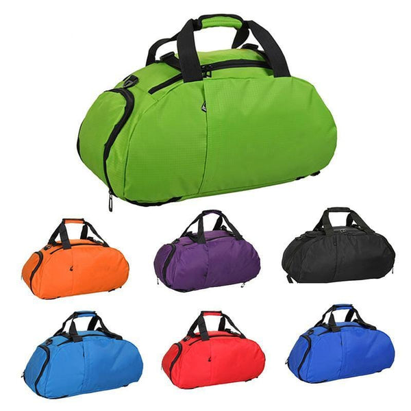 Waterproof Fitness Sports Bag Men Women Outdoor Fitness Bag Portable Gym Handbag Ultralight Yoga Bag Outdoor Gym Sports Backpack-Red-China-JadeMoghul Inc.