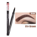 Waterproof Natural Eyebrow Pen Four-claw Eye Brow Tint Makeup three Colors Eyebrow Pencil Brown Black Grey Brush Cosmetics JadeMoghul Inc. 