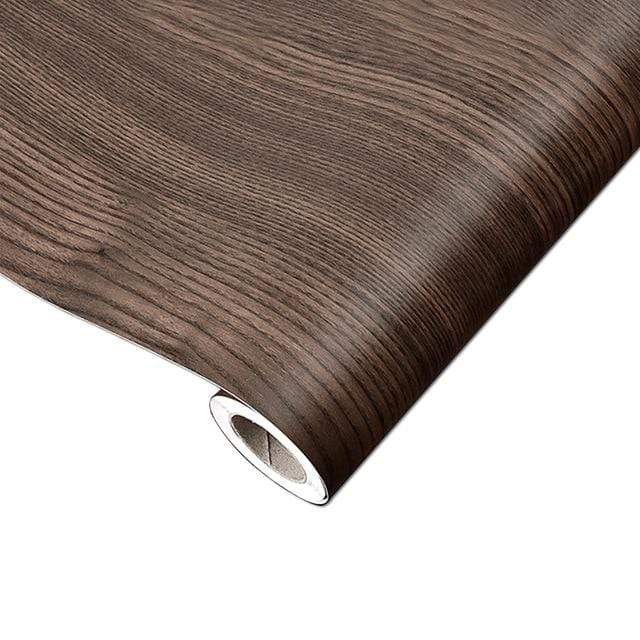 Waterproof Self-adhesive Wood Grain Wallpaper Film Kitchen Cabinet Bedroom Wardrobe Furniture Desktop Renovation Stickers Decor JadeMoghul Inc. 