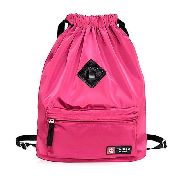 Waterproof Sport Bag Gym Bag Softback Sports Backpacks Women Men Sports Bags Sport Accessories Bag For Gym Fitness Running-pink-1-JadeMoghul Inc.
