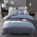 Wave point Bed Linen Bedding Set Home Textiles 3/4pc Family Set Include Bed Sheet&Duvet Cover&Pillowcases Full Queen King Size-ZA9-Queen cover180by220-JadeMoghul Inc.
