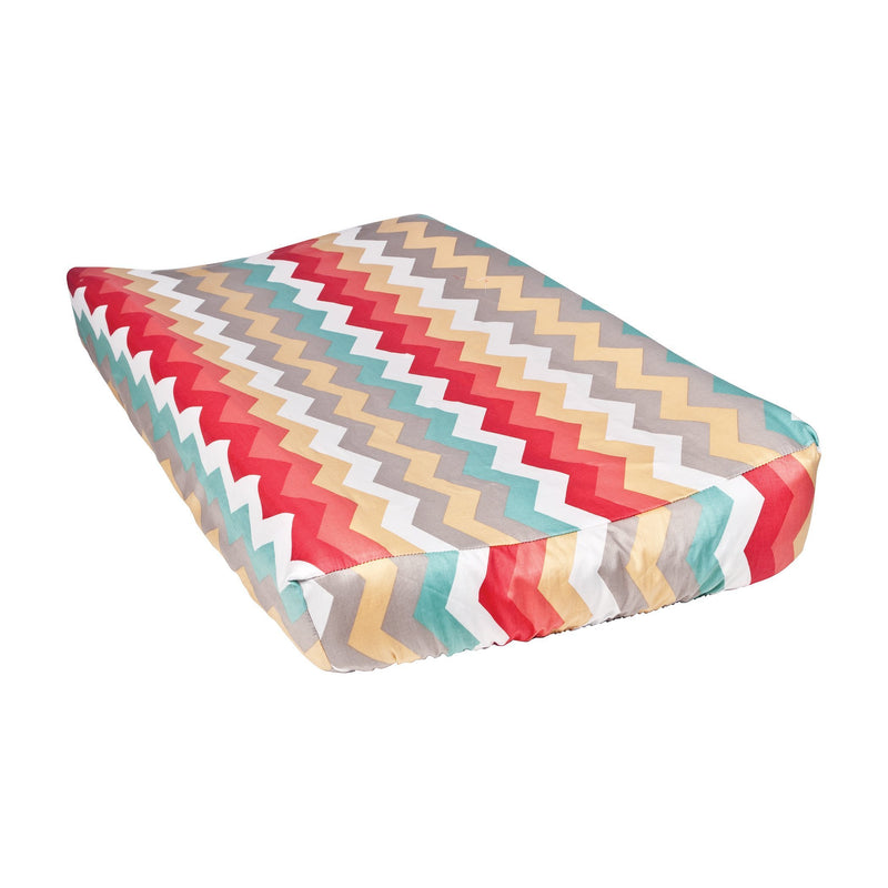 Waverly Pom Pom Play Chevron Changing Pad Cover-W-POM POM-JadeMoghul Inc.