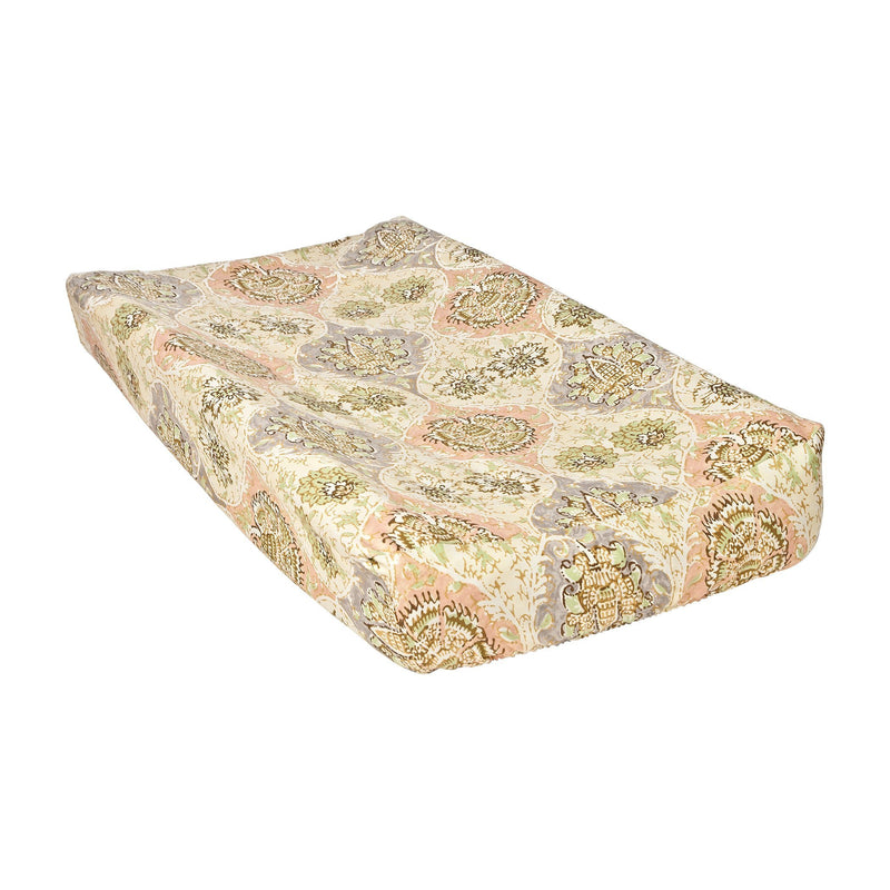 Waverly Rosewater Glam Damask Changing Pad Cover-W-RSWTR-JadeMoghul Inc.