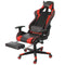 Wcg Gaming Chair PVC Household Armchair Ergonomic Computer Chair Office Chairs Lift and Swivel Function Adjustable Footrest AExp