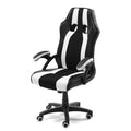 Wcg Gaming Chair PVC Household Armchair Ergonomic Computer Chair Office Chairs Lift and Swivel Function Adjustable Footrest AExp