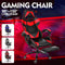 Wcg Gaming Chair PVC Household Armchair Ergonomic Computer Chair Office Chairs Lift and Swivel Function Adjustable Footrest AExp