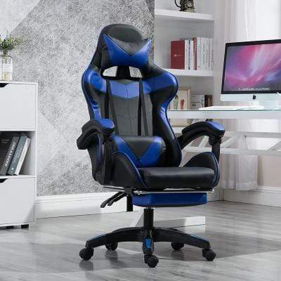 WCG Gaming Chair with Footrest Lift Up Game Chair High Quality Ergonomic Computer Chair Home Furniture AExp