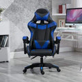 WCG Gaming Chair with Footrest Lift Up Game Chair High Quality Ergonomic Computer Chair Home Furniture AExp