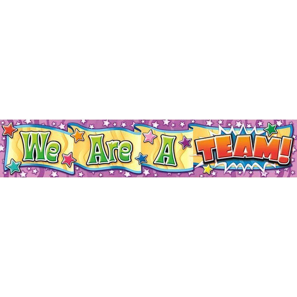 WE ARE A TEAM BANNER-Learning Materials-JadeMoghul Inc.