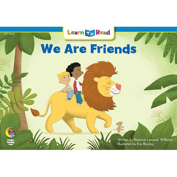 WE ARE FRIENDS LEARN TO READ-Learning Materials-JadeMoghul Inc.
